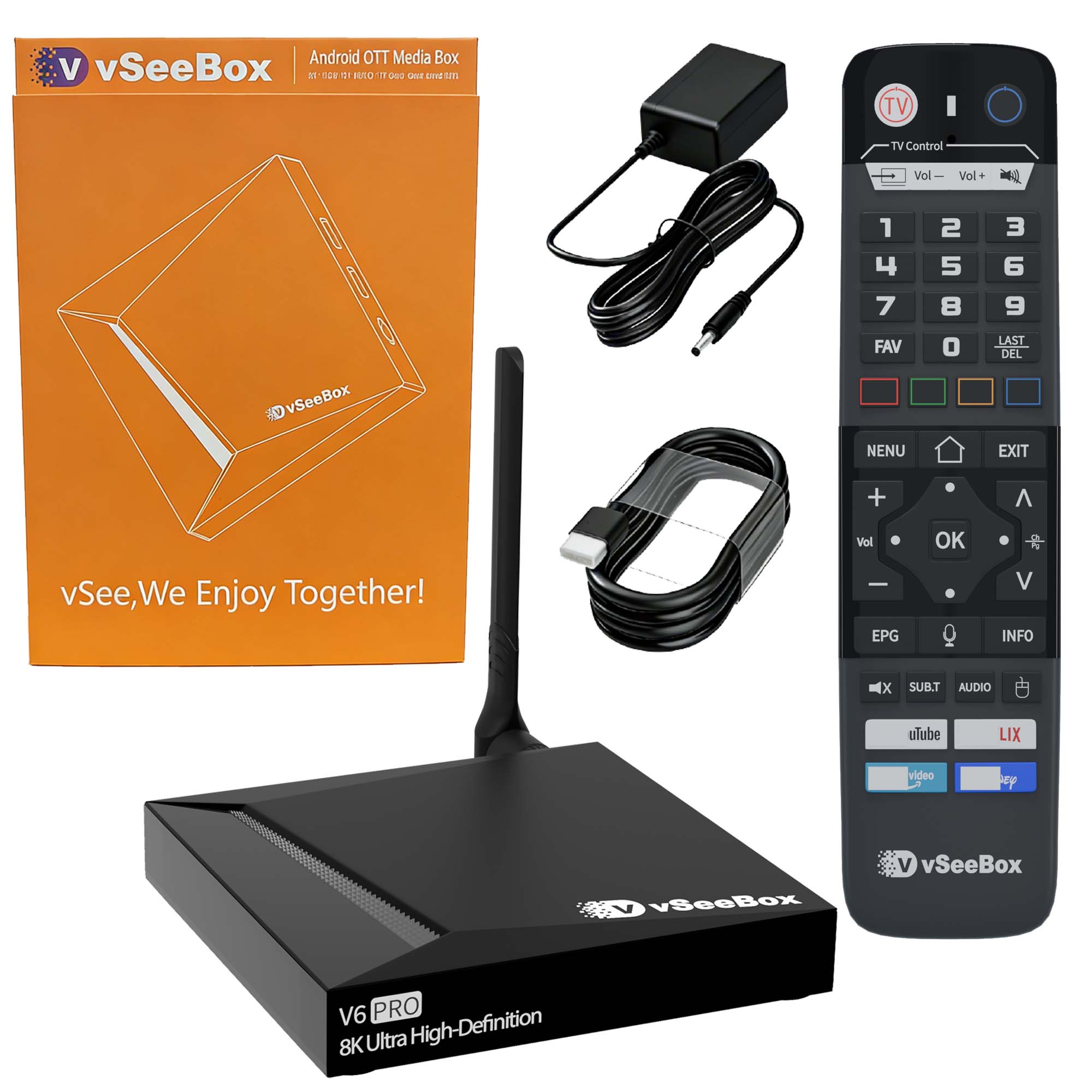 Khadas Vim4 8Gb - VSeeBox V6 Pro 2026 Ultima Versione,
