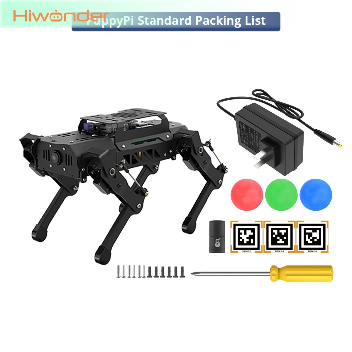 Hiwonder PuppyPi Standard Kit  - Raspberry Pi 5 8Gb Kit recensione e prezzo